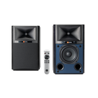 4305P Studio Monitor - Black - Powered Bookshelf Loudspeaker System - Hero